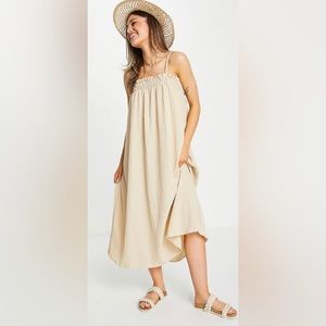 ASOS Textured Cami Maxi Dress